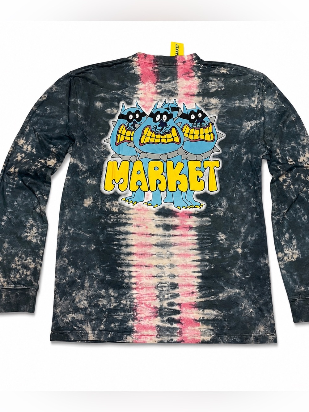 NWT XL MARKET x The Beatles Yellow Submarine Tie Dye Long Sleeve Shirt